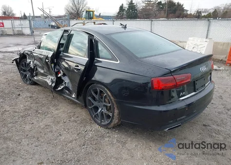 2016 Audi A6 3.0T Premium Plus z USA, uszkodzony, nr VIN WAUHGAFC0GN083672